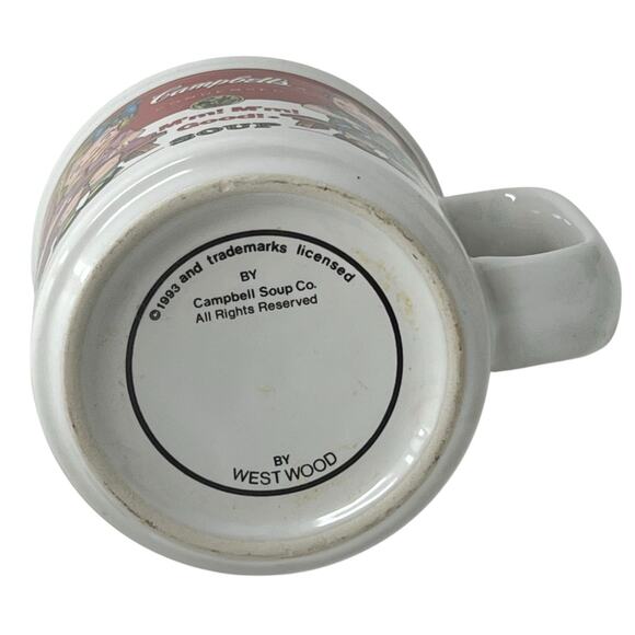 Vintage Campbell’s Soup Kids Ceramic Mug 1993 Westwood 14oz Collectible - Picture 5 of 6